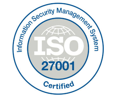ISO/IEC27001 Certification Badge