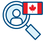 Background Check Canada Icon