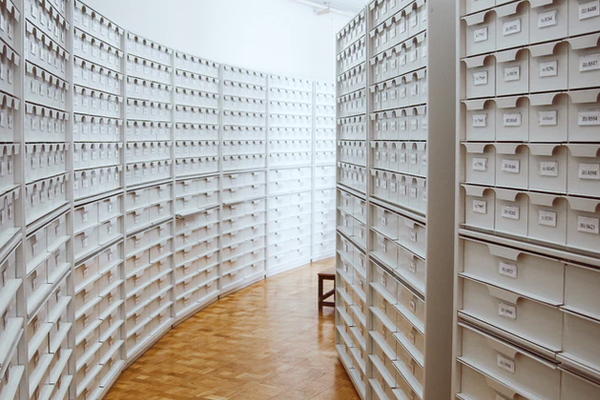 A card catalog