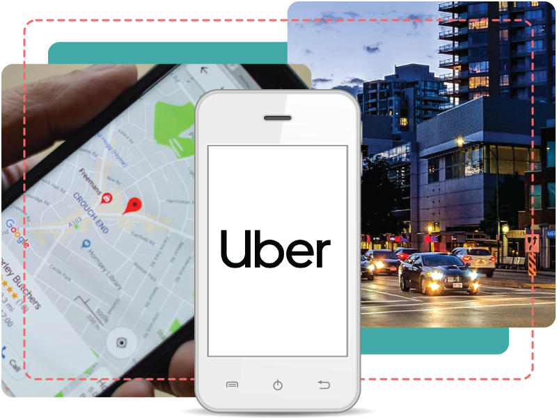 UBER App and Driver