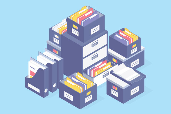 Boxes of Files Boxes of Files