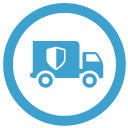 Security Truck Icon Security Truck Icon