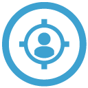 Focus on Person Icon Focus on Person Icon