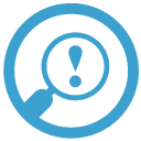 Search caution Icon Search caution Icon