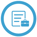 Briefcase Report Icon Briefcase Report Icon