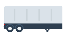 Transport Trailer Icon