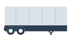 Transport Trailer Icon Transport Trailer Icon
