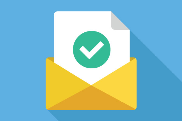 Email with checkmark