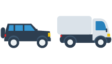 Car and Truck Icon Car and Truck Icon