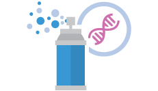 DNA Spray Icon DNA Spray Icon