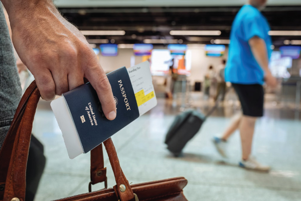 Man with Passport