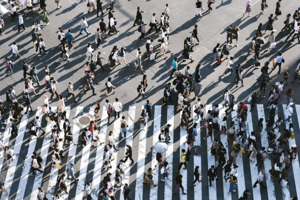 People on Street