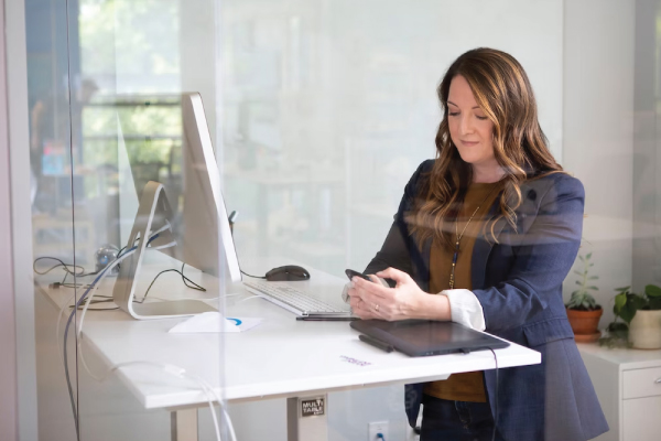 Businesswoman in Office