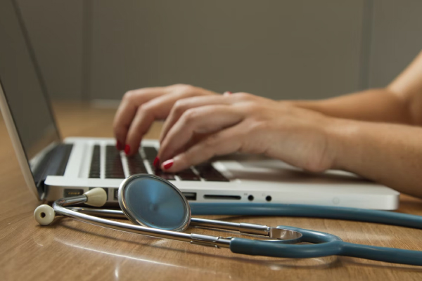 Stethoscope and Computer